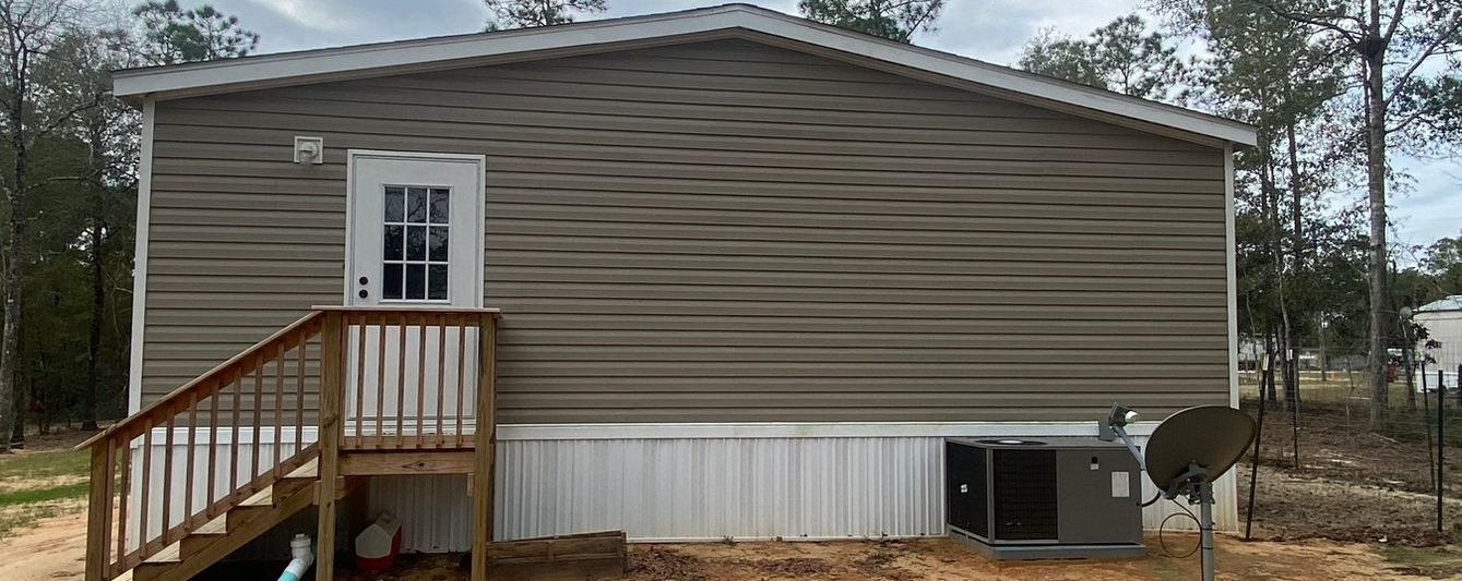 Manufactured home in Orange County.