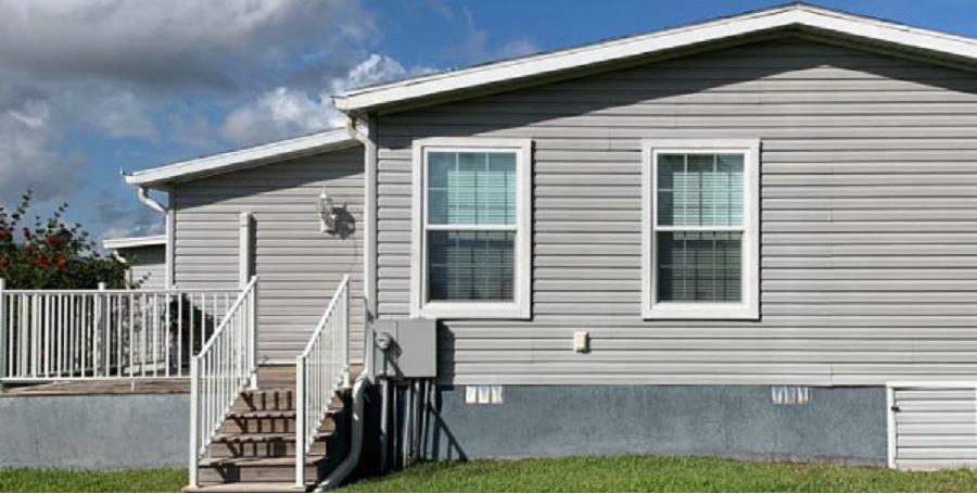 HUD engineering foundation certification for a mobile home in Florida.
