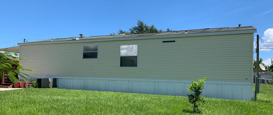 Manufactured home with additions certified for a VA loan.